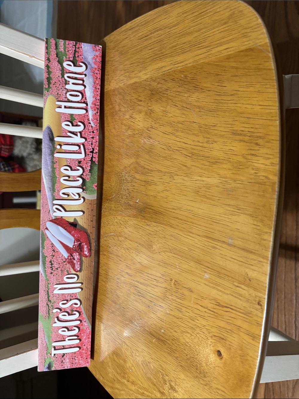 Pink "There's No Place Like Home" Wall Sign - Home Wall Decor - Picture 2 of 7